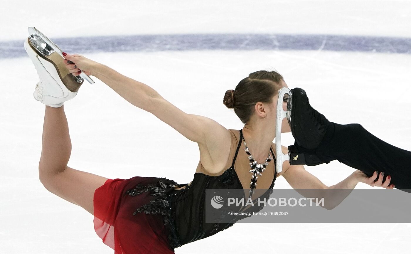 Фигурное катание. Этап Гран-при. Пары. Короткая программа