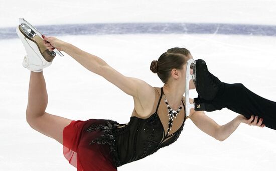 Фигурное катание. Этап Гран-при. Пары. Короткая программа