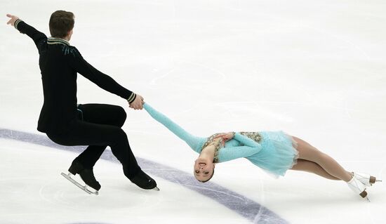 Фигурное катание. Этап Гран-при. Пары. Короткая программа