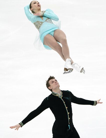 Фигурное катание. Этап Гран-при. Пары. Короткая программа