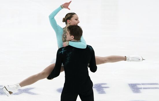 Фигурное катание. Этап Гран-при. Пары. Короткая программа