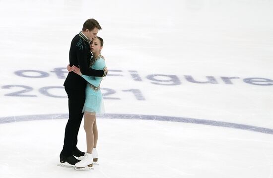Фигурное катание. Этап Гран-при. Пары. Короткая программа