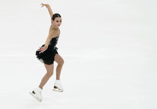 Фигурное катание. Этап Гран-при. Женщины. Короткая программа