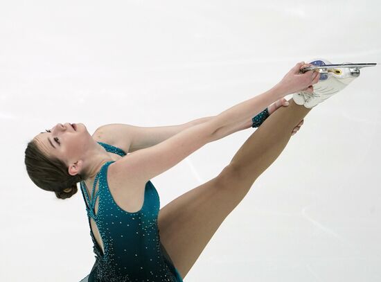 Фигурное катание. Этап Гран-при. Женщины. Короткая программа