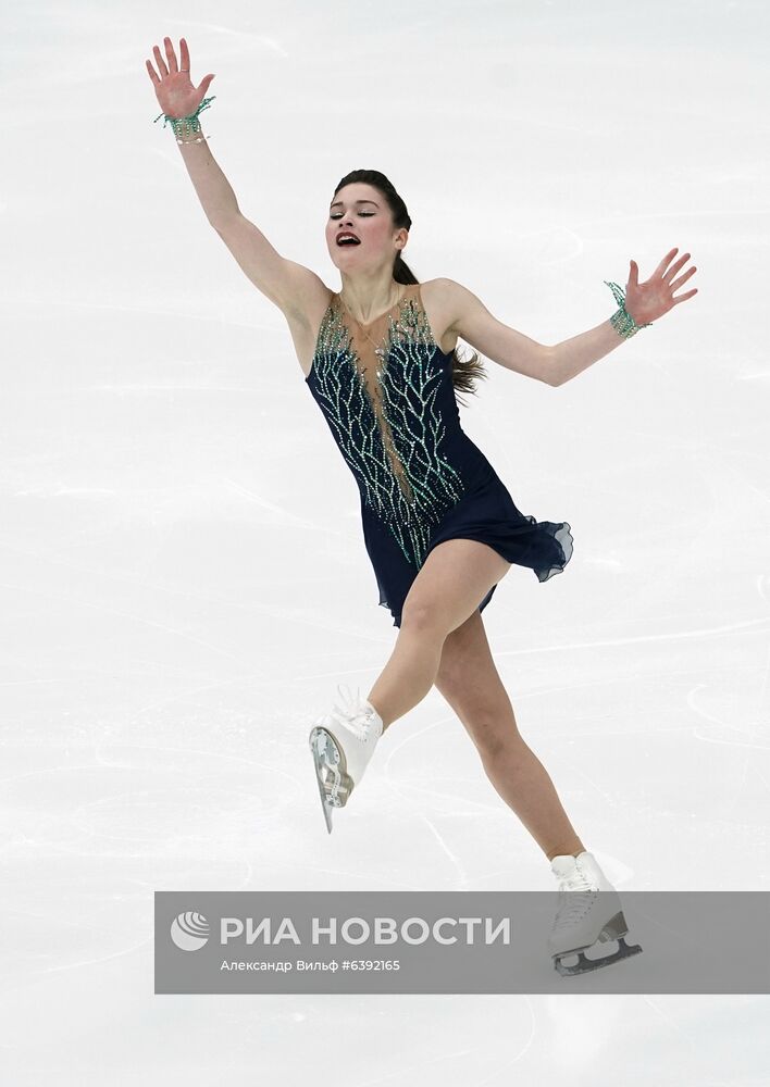 Фигурное катание. Этап Гран-при. Женщины. Короткая программа