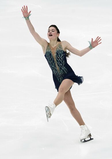 Фигурное катание. Этап Гран-при. Женщины. Короткая программа