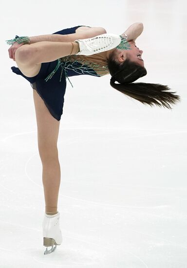 Фигурное катание. Этап Гран-при. Женщины. Короткая программа