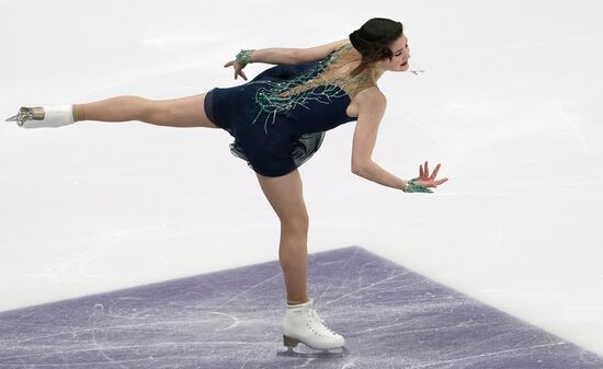 Фигурное катание. Этап Гран-при. Женщины. Короткая программа