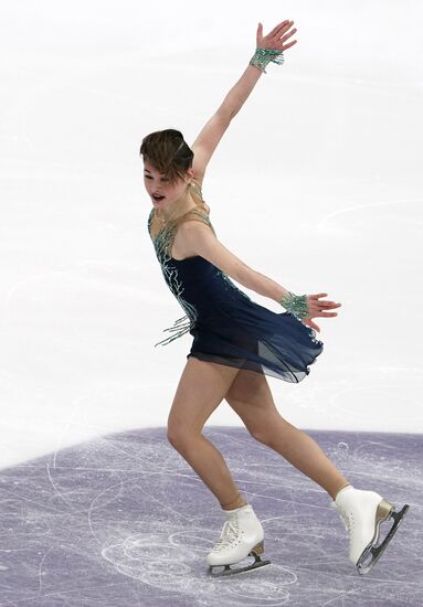 Фигурное катание. Этап Гран-при. Женщины. Короткая программа