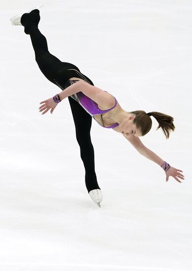 Фигурное катание. Этап Гран-при. Женщины. Короткая программа