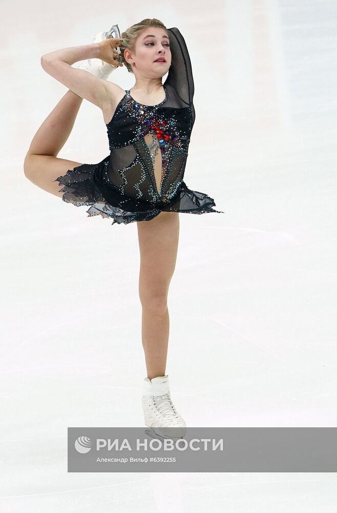 Фигурное катание. Этап Гран-при. Женщины. Короткая программа