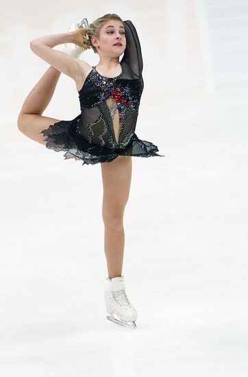 Фигурное катание. Этап Гран-при. Женщины. Короткая программа
