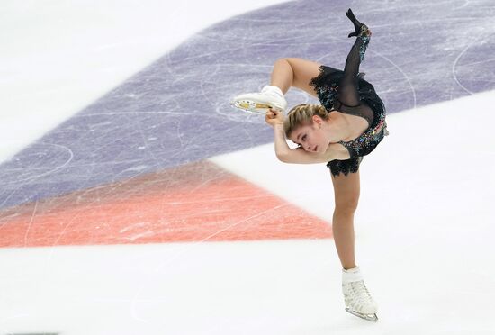 Фигурное катание. Этап Гран-при. Женщины. Короткая программа