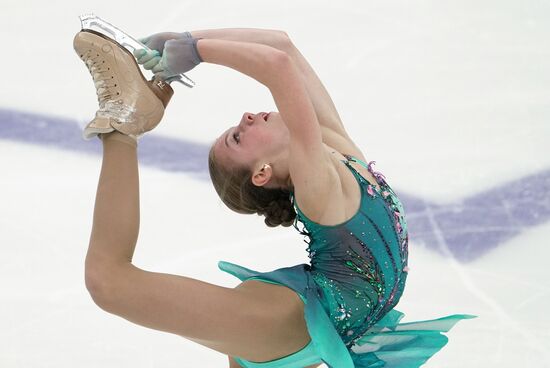 Фигурное катание. Этап Гран-при. Женщины. Короткая программа