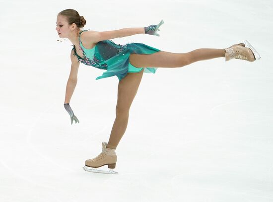 Фигурное катание. Этап Гран-при. Женщины. Короткая программа