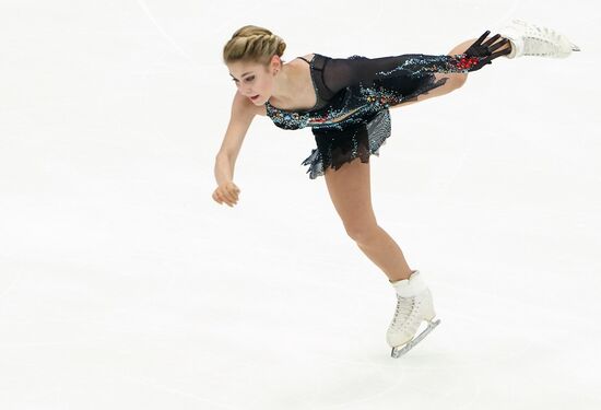 Фигурное катание. Этап Гран-при. Женщины. Короткая программа