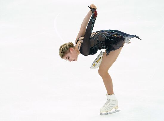 Фигурное катание. Этап Гран-при. Женщины. Короткая программа