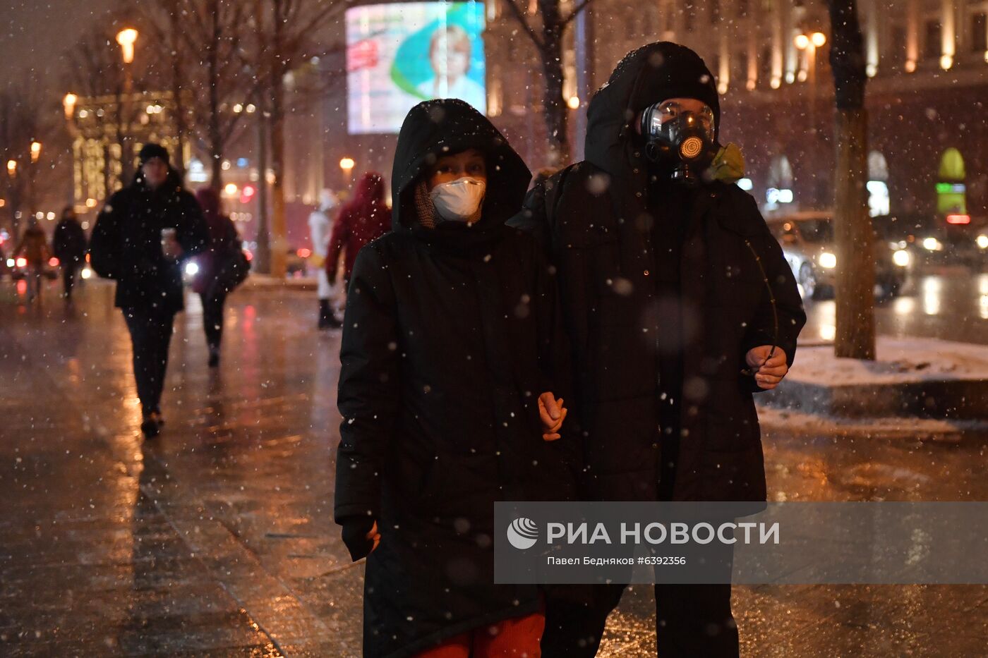 Масочный режим в Москве