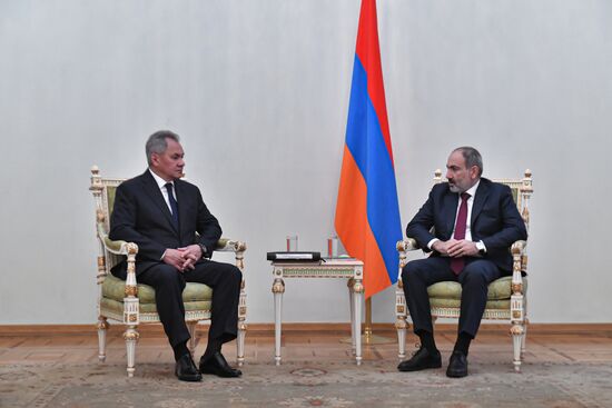 Визит министра обороны РФ С. Шойгу в Армению