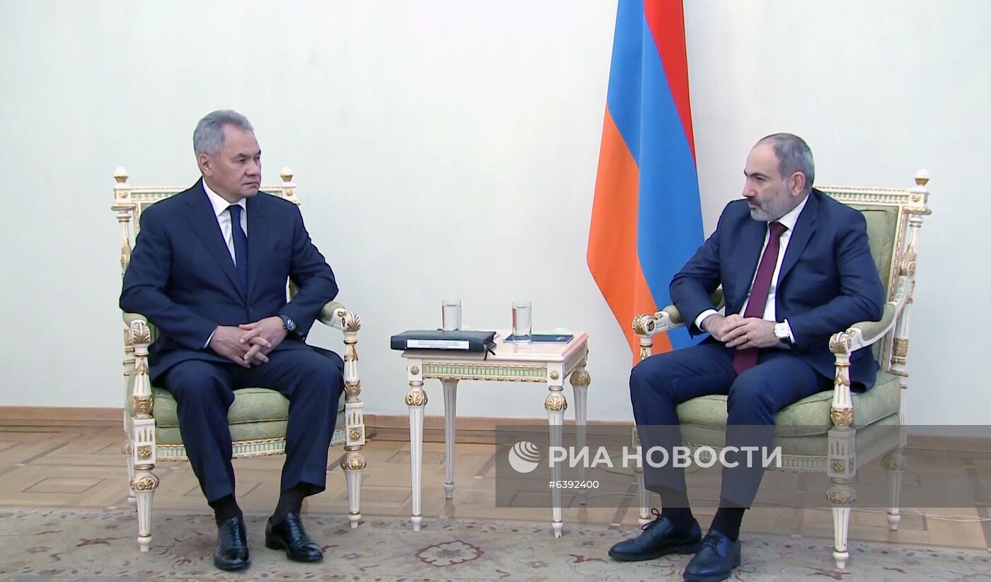 Визит министра обороны РФ С. Шойгу в Армению
