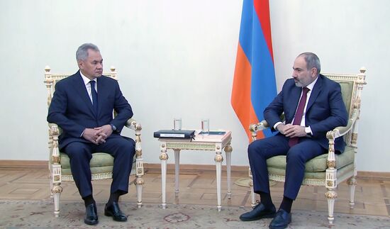 Визит министра обороны РФ С. Шойгу в Армению