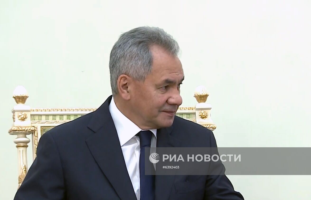 Визит министра обороны РФ С. Шойгу в Армению