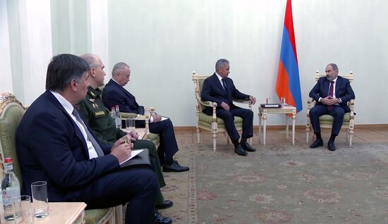Визит министра обороны РФ С. Шойгу в Армению