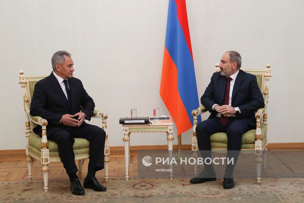 Визит министра обороны РФ С. Шойгу в Армению