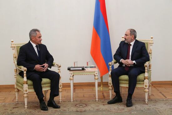 Визит министра обороны РФ С. Шойгу в Армению