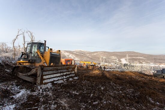 Последствия снежного циклона в Приморье