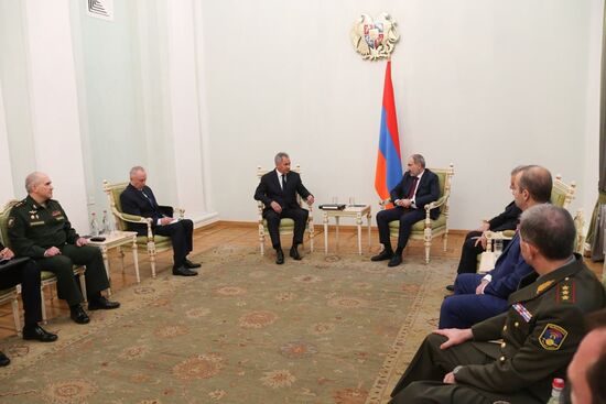 Визит министра обороны РФ С. Шойгу в Армению