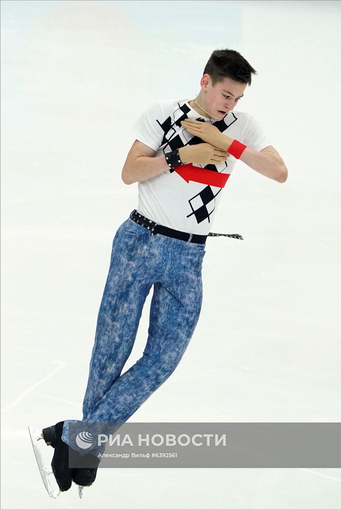 Фигурное катание. Этап Гран-при. Мужчины. Произвольная программа