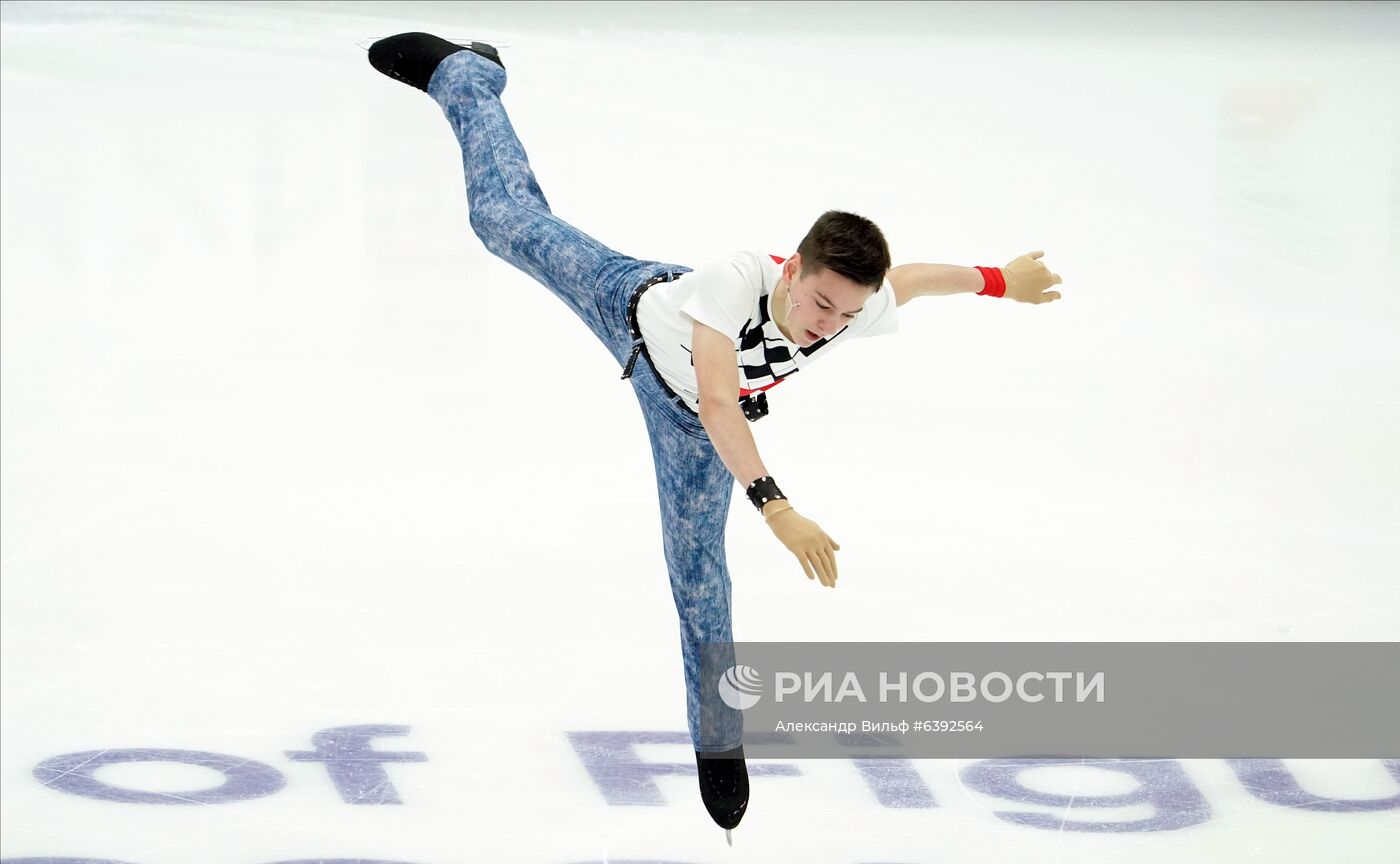 Фигурное катание. Этап Гран-при. Мужчины. Произвольная программа