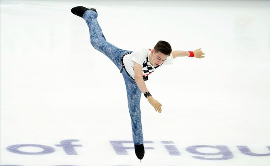 Фигурное катание. Этап Гран-при. Мужчины. Произвольная программа