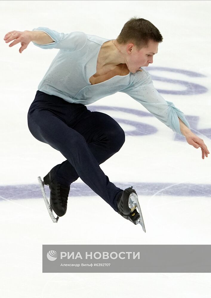 Фигурное катание. Этап Гран-при. Мужчины. Произвольная программа