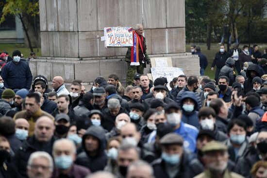 Митинг оппозиции в Ереване