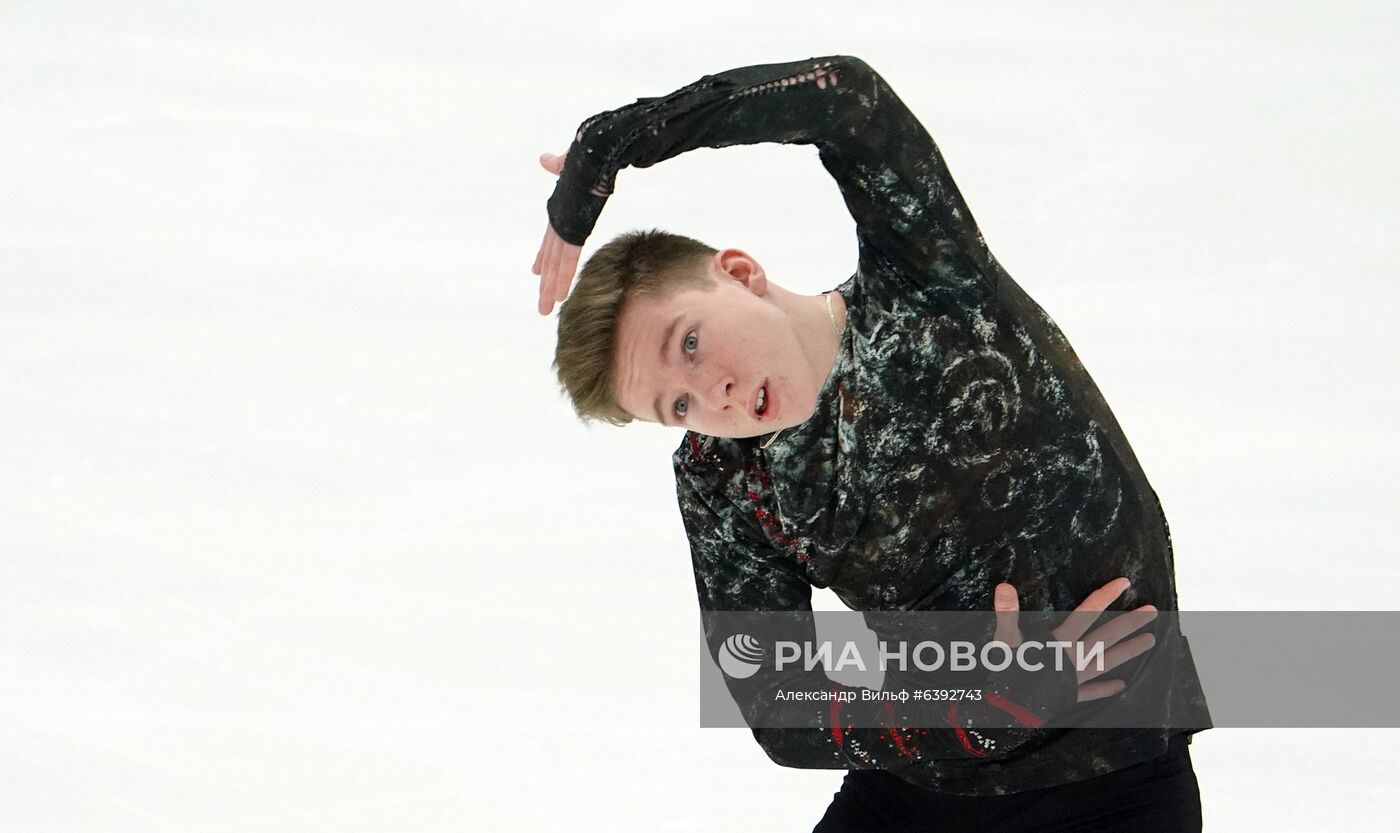 Фигурное катание. Этап Гран-при. Мужчины. Произвольная программа