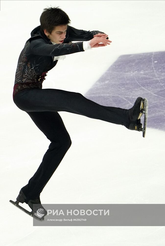 Фигурное катание. Этап Гран-при. Мужчины. Произвольная программа