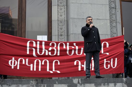 Митинг оппозиции в Ереване