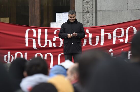 Митинг оппозиции в Ереване