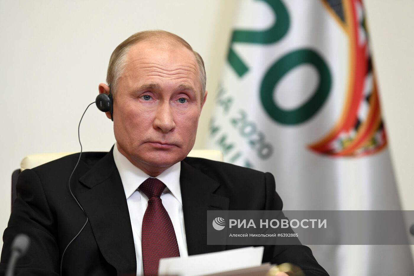 Президент РФ В. Путин принял участие в саммите "Группы двадцати"