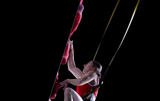 Скалолазание. Чемпионат Европы. Скорость Скалолазание. Чемпионат Европы. Скорость