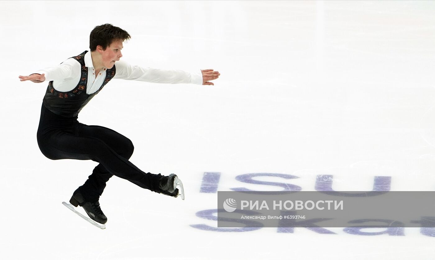 Фигурное катание. Этап Гран-при. Мужчины. Произвольная программа