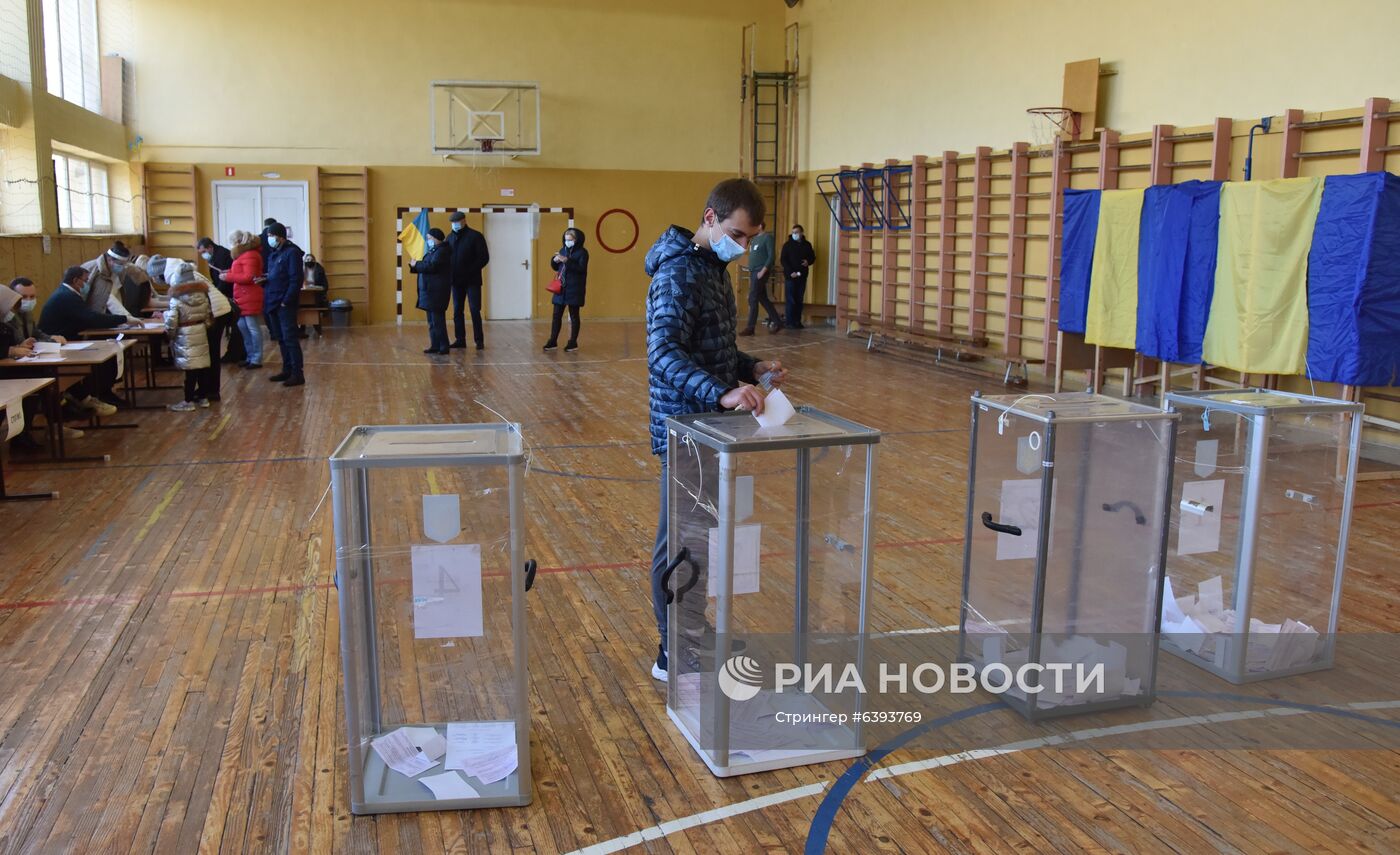 Второй тур региональных выборов на Украине