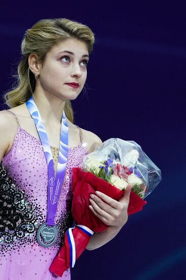 Фигурное катание. Этап Гран-при. Церемония награждения