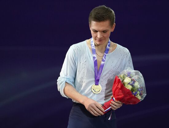 Фигурное катание. Этап Гран-при. Церемония награждения