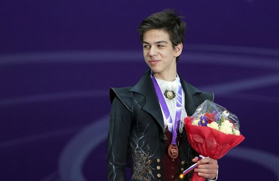 Фигурное катание. Этап Гран-при. Церемония награждения