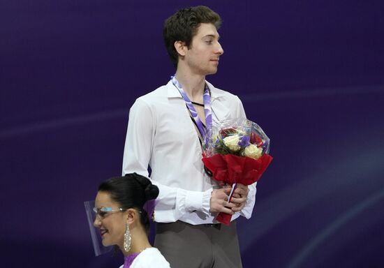 Фигурное катание. Этап Гран-при. Церемония награждения