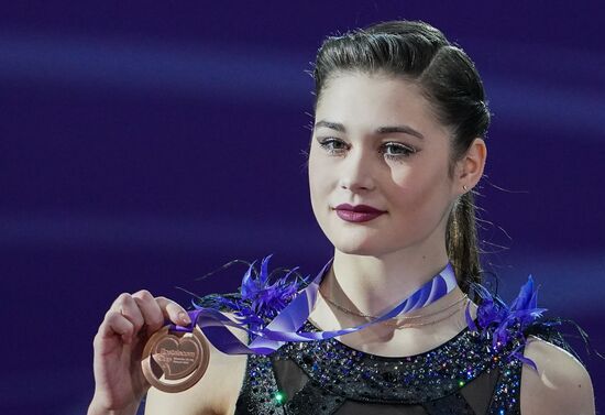 Фигурное катание. Этап Гран-при. Церемония награждения