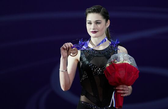 Фигурное катание. Этап Гран-при. Церемония награждения